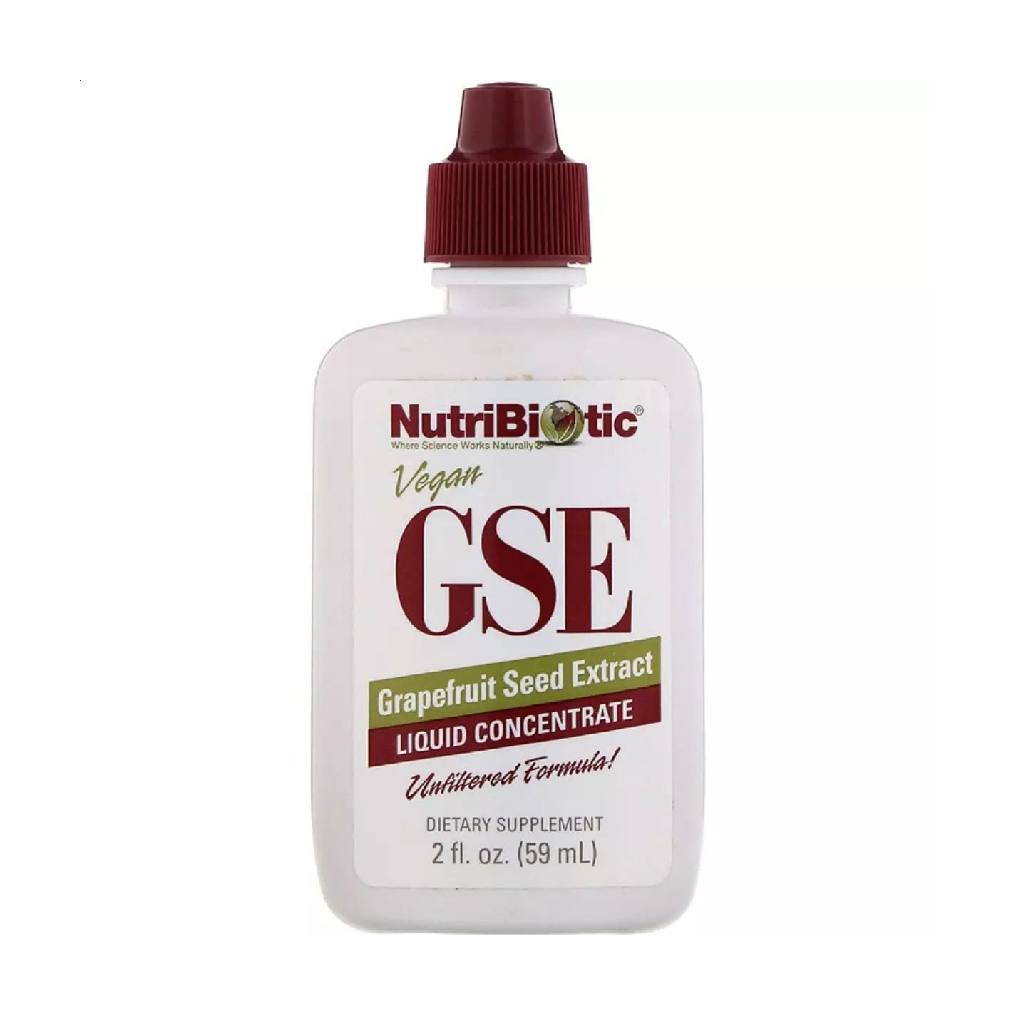 Екстракт насіння грейпфрута NutriBiotic Grapefruit Seed Extract, в рідині, 59 мл